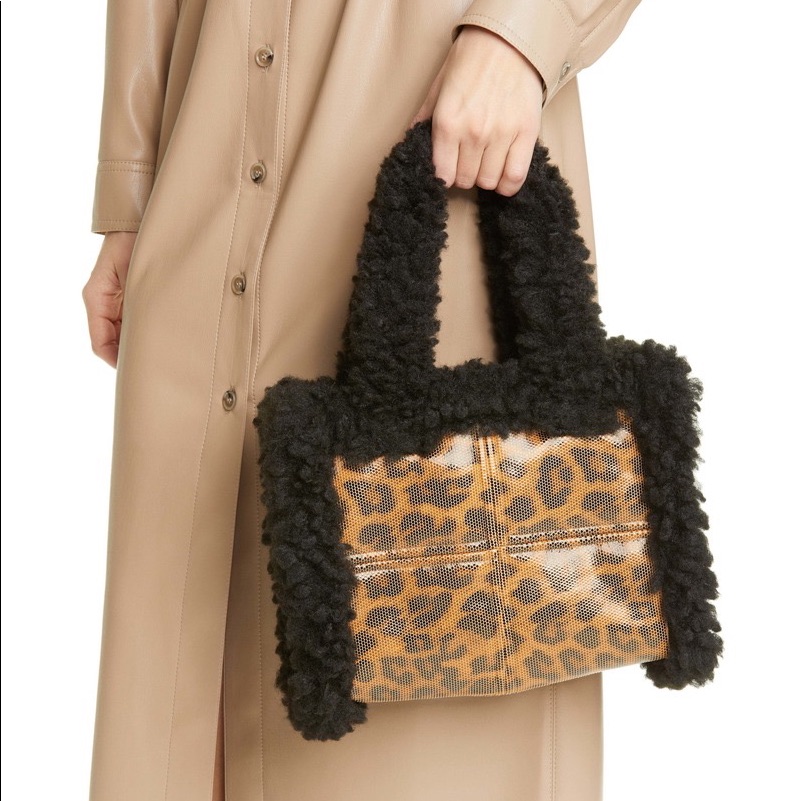 Stand Studio Faux Fur Bag